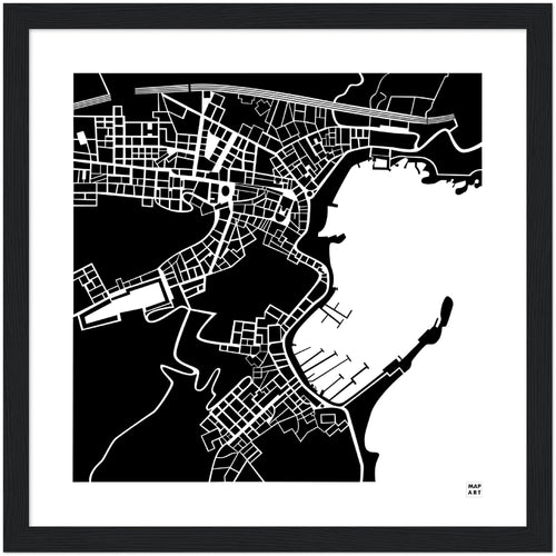 Santa Margherita Art Print. Order the print as is. Chose from two sizes and two different frames.