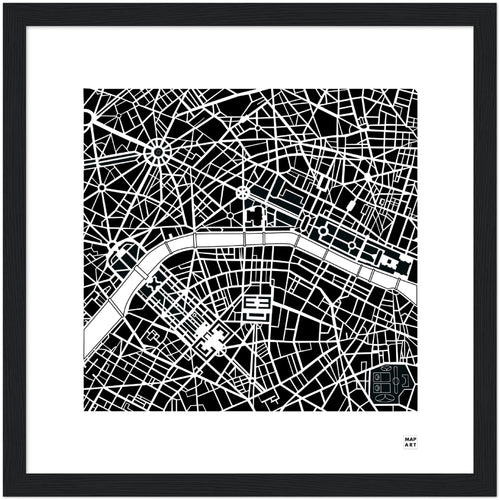 Paris Art Print. Order the print as is. Chose from two sizes and two different frames.